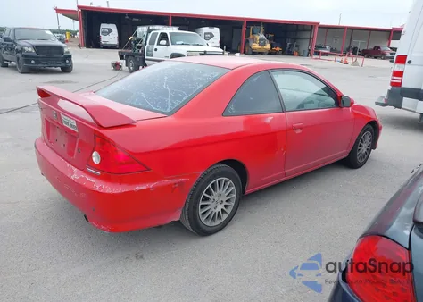 2005 Honda Civic Ex z USA, uszkodzony, nr VIN 1HGEM22985L015791